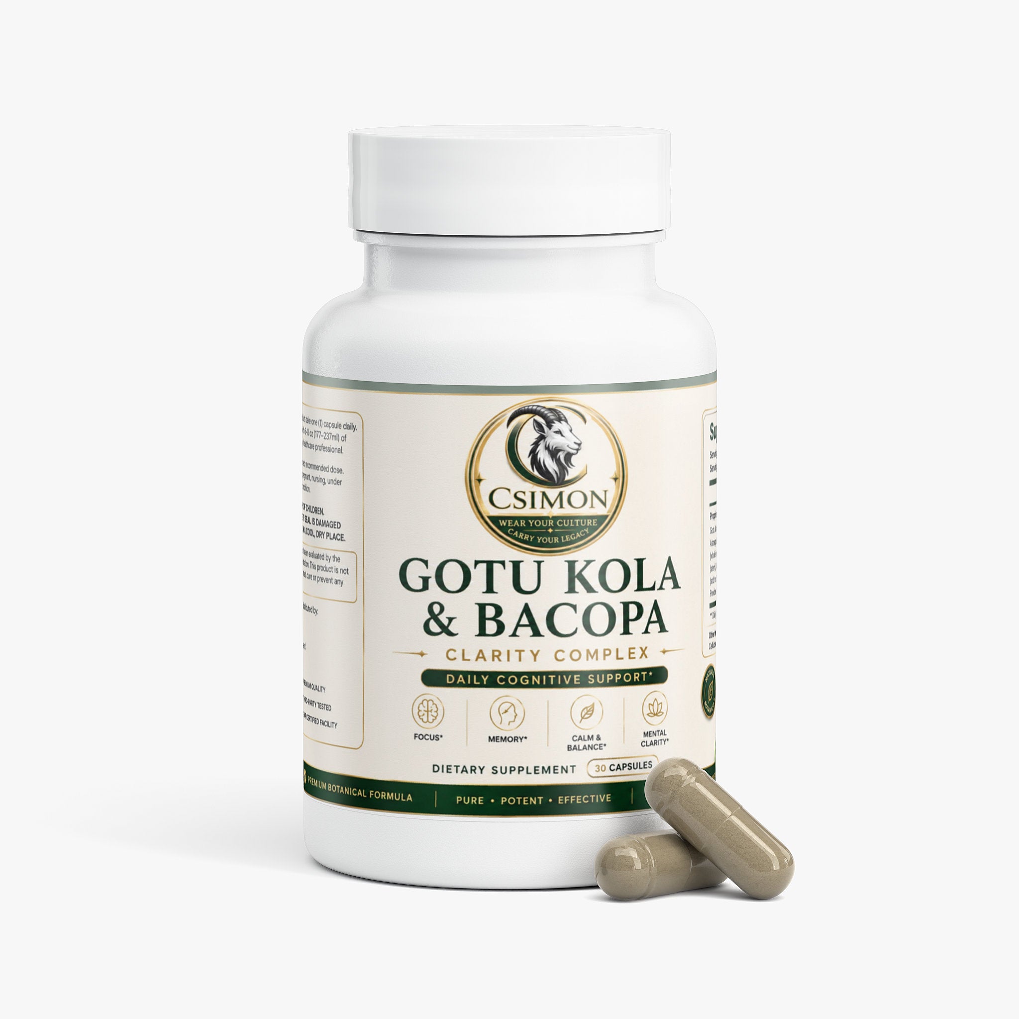Gotu Kola & Bacopa Clarity Complex