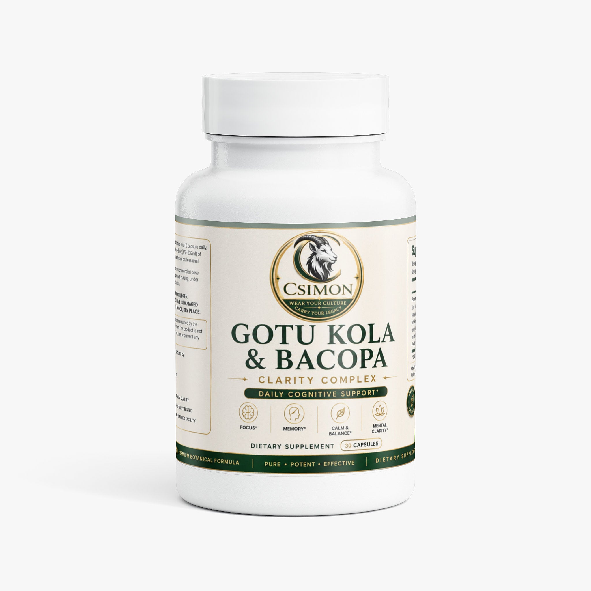 Gotu Kola & Bacopa Clarity Complex